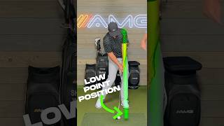 This is What Your LOW POINT Should Look Like in Your Golf Swing 🔻 [upl. by Imehon]