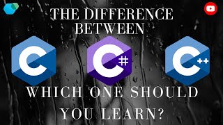 The Difference Between C C and C Which One Should You Learn [upl. by Ayouqes582]