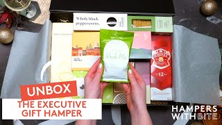 The Executive Gift Hamper  Christmas Hampers 2023 I Hampers With Bite [upl. by Adnouqal]