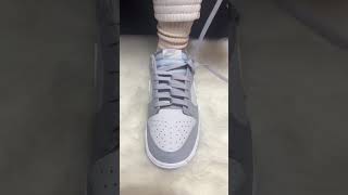 Quick amp Easy Sneaker Tying Hack  Simplify Your Routine SneakerHack StyleTips [upl. by Aranahs]