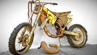 EPIC REBUILD 28YearOld Suzuki Motorcycle Restoration  1996 RM250 [upl. by Eenwat]