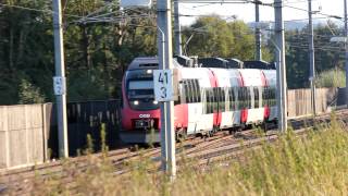 HD ÖBB Schnellbahn SBahn Bahnstrecke Passau  Linz Passauer Bahn [upl. by Autrey226]