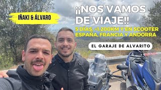 🛵VIAJE de  1200km en SCOOTER 300cc TE APUNTAS 🗺️MOTOVLOG EPISODIO 1motovlog zontes kymco [upl. by Retsel60]