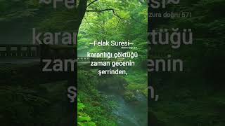 Felak suresi fypシ゚viral islamicshorts quran [upl. by Nagard]