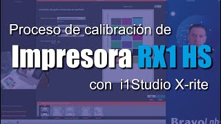 Proceso de calibración de una impresora DNP RX1 HS con i1Studio [upl. by Bois]