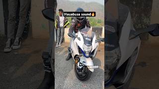 Hayabusa exhaust sound🔥🤯 shorts hayabusa exhaust trending trending [upl. by Paik]