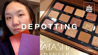 BREAKING UP WITH NATASHA DENONA PALETTES — Depot Eyeshadows with Me 🎨 [upl. by Rennob]