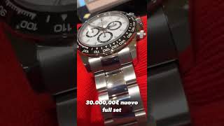 Lorenzo Ruzza con un Rolex Daytona bianco nuovo lorologio per eccellenza ⌚️ [upl. by Enneyehs]