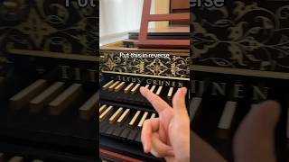 His name is Giorno Giovanna piano music reversed keyboard musician funny trending shorts [upl. by Abana837]