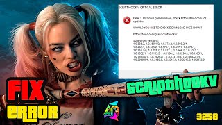 ✅SOLUCIÓN SCRIPTHOOKV 3274 Fix Error GTA 5  Downgrade GTA V 3179 [upl. by Inan]