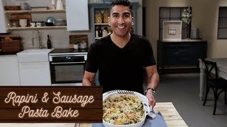 How to Make Rapini and Sausage Pasta Bake  Man of the Kitchen [upl. by Rusert]