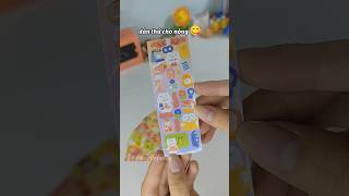 dán sticker cute 🥰🥰 unboxing unboxingvideo review xuhuong shorts fypシ゚viral sticker stickers [upl. by Oneladgam]