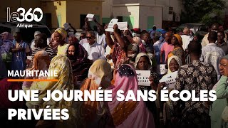 Mauritanie une rentrée scolaire 20242025 très agitée et une journée sans écoles privées [upl. by Ecidna]