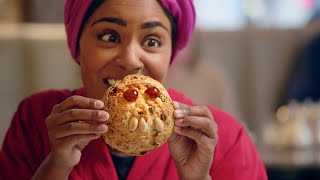 Nadiya Hussain Visits Bettys Tea Room For A Fat Rascal  Extraordinary Places To Eat  BBC Select [upl. by Krefetz]