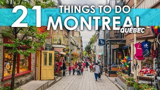 Best Things To Do in Montreal Canada 2024 4K [upl. by Arrad]