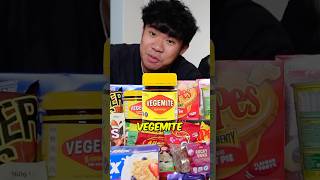 IS VEGEMITE ACTUALLY GOOD Full length video below 🩷 shorts [upl. by Larry150]