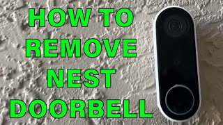 How To Remove Nest Doorbell Cover [upl. by Lyndes]