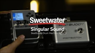 Singular Sound BeatBuddy Drum Machine Pedal Demo [upl. by Brigette]