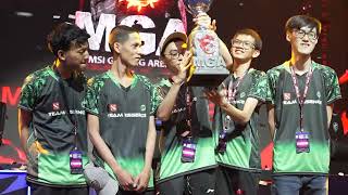 MGA  MSI GAMING ARENA 2024 Grand Finals in Thailand Game Show  MSI [upl. by Eseer]