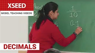 Decimals  XSEED Model Teaching Videos [upl. by Myrle]