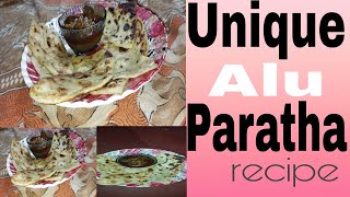 unique alu paratha recipe [upl. by Nairod]