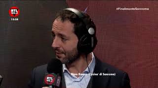 Olmo Romeo ospite in diretta su RTL 1025 da Sanremo [upl. by Ylagam277]