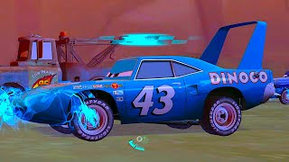 Cars 2 Video Game MODS  Radiator Springs Battle Race playing as Strip quotThe Kingquot Weathers [upl. by Gunn]