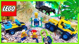 Lego City Jungle Trucks Jaguar Attack [upl. by Ramsey501]