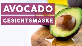 Gesichtsmaske selber machen mit Avocado Honig und Joghurt  mit JACKO [upl. by Lai]