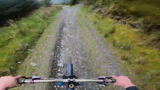 Pearce Cycles DH R1 2024 track preview Rhyd Y Felin [upl. by Anomas963]