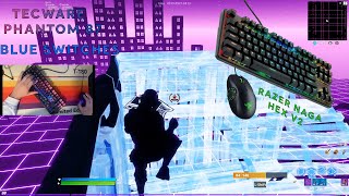 Phantom Tecware 87 TKL Fortnite ASMR And Chill Music [upl. by Thoma]