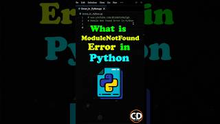 What is Module Not Found Error in Python python programming coding [upl. by Nerty]