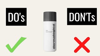 How To Use Dermalogica Daily Microfoliant [upl. by Geoffrey]