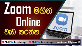 Zoom Sinhala Tutorial  How to Join a ZOOM meeting as a Participant [upl. by Nosiddam]