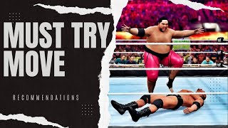 How to do the worm move in wwe2k23 gaming wwe2k23 wwe [upl. by Noled591]