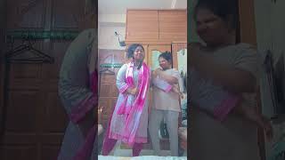 Aye Meri Zohrajabeen 😁 Bollywoodsongfunny song YouTube shotsmotherand daughterduoviralsong [upl. by Meekar]