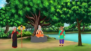 अनोखा श्राप  Hindi Kahani  Moral Stories Catroon Story [upl. by Marcoux]