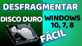 Como DESFRAGMENTAR un DISCO DURO windows 10 8 7 81 MEJOR DESFRAGMENTADOR DE DISCO DURO 2021 [upl. by Nnylkoorb206]