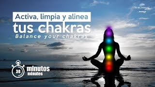 Alineacion de CHAKRAS Limpiar los 7 chakras Comprobado [upl. by Israeli201]