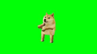 Dog Dancing meme Green Screen Template [upl. by Subak]