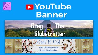 How to make a YouTube Banner for FREE in Photopea [upl. by Adav]