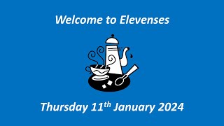 Lowson Memorial Church  Elevenses Thursday 11th January 2024 [upl. by Silevi]