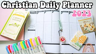 Christian Planner System 2023  Functional Planning  Christian Daily Planner [upl. by Suoicserp]