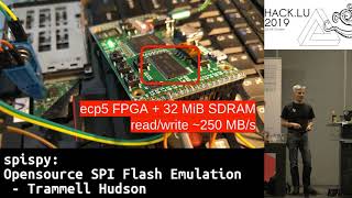 spispy Opensource SPI Flash Emulation  Trammell Hudson [upl. by Rollet]