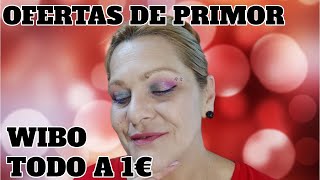 ✨MAQUILLAJE CON PRODUCTOS DE 1€ PRIMOR WIBO [upl. by Aikenat60]