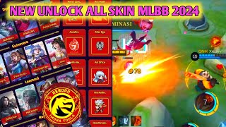 APK UNLOCK ALL SKIN MLBB TERBARU 2024 [upl. by Eustace]