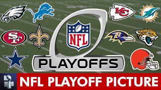 NFL Playoff Picture NFC amp AFC Standings Wild Card Race amp Matchups For Week 12 Of 2023 NFL Season [upl. by Son]