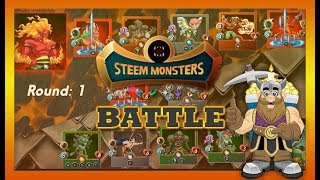 Steem Monsters Battle Guide For Beginners [upl. by Inaliak]