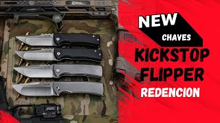 New 2023 Chaves Redencion 229 Kickstop Flipper Knife [upl. by Naniac544]