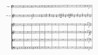 SaintSaëns Danse macabre Op 40 with Score [upl. by Kuehnel]